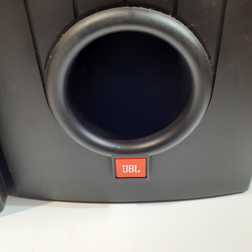 21A - 6 x JBL surround sound speakers. Model number ESC-200. Clean condition, working order.