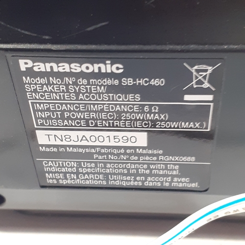 19A - Panasonic SB-HC-460 Home surround sound, centre speaker. Clean working condition