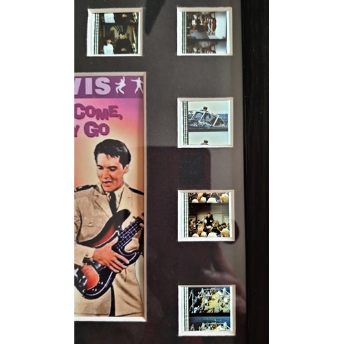 322A - Original film cells from the movie “Easy Come, Easy Go” starring Elvis Presley. Framed and glazed li... 