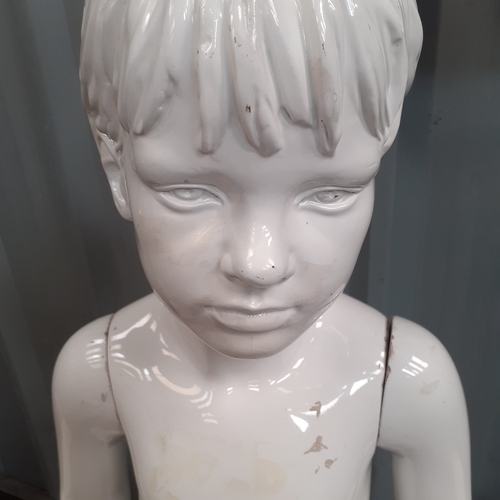 21 - Mannequins.  A boy and two busts. Good for purpose ...... light scratches/marks on surface