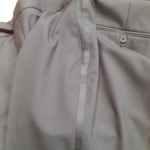 22 - Three pieces of dinner wear. Mens trousers, shirt and waistcoat. Good condition.