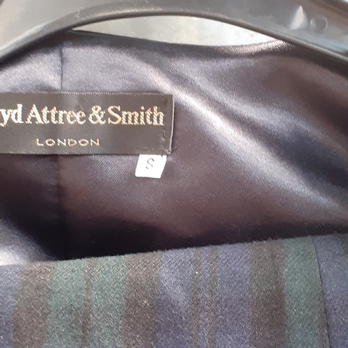 24 - Men's tartan waistcoat and trousers. Not quite matching but good condition. Waistcoat small and trou... 