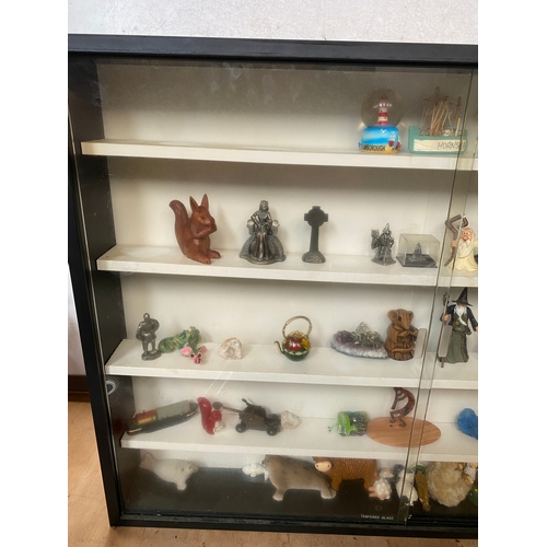 47 - 80cm long trinket shelving with trinkets included