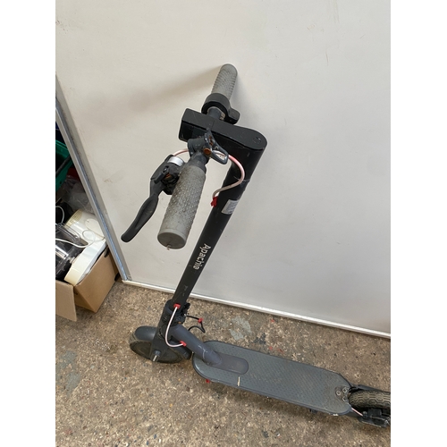 233 - Apachie electric scooter - as spares & untested