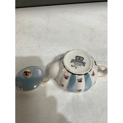 59 - Miniature Gibsons teapot