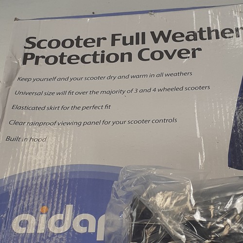 6 - Aidapt mobility scooter full weather protection cover. Universal size, will fit the majority of thre... 