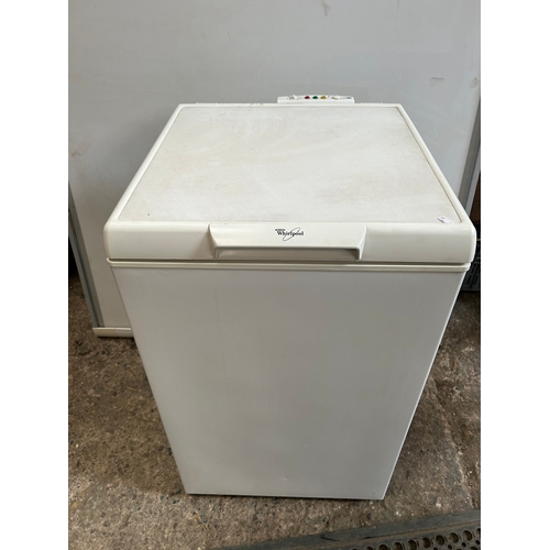 136 - Whirlpool chest freezer - clean & working