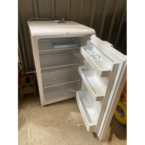 137 - Beko under counter fridge - working order
