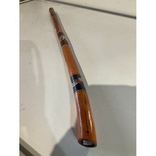 165 - Diggerie doo painted in an aboriginal style