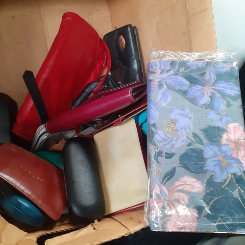 33 - Large quantity of bags, handbags,  holdalls, purses, wallets and more. All useable with zips etc wor... 