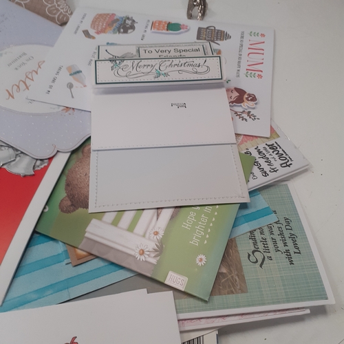 34 - Lots of greetings cards for various occasions. Some handmade with missing envelopes but lovely detai... 