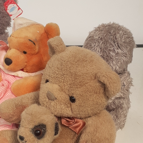 27 - A quantity of collectable bears including me to you, pooh bear, meerkats and more