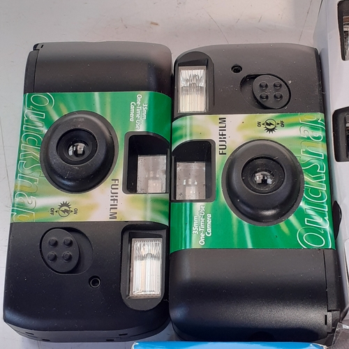 30 - Small joblot of disposable film cameras, look unused, some in packaging unopened