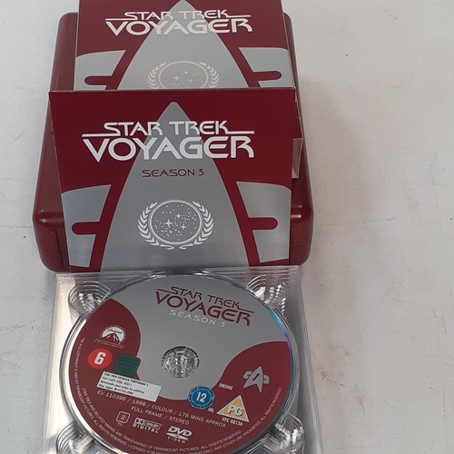 31 - Star Trek voyager series 5 CD boxset. In very good condition all round