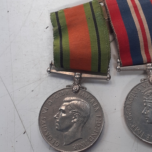 32 - 2 medals. The Defence medal and the 1939 to 1945 war medal. On ribbons. Medals require a polish and ... 