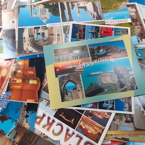 37 - Large quantity of postcards. Some may cause offence! Lots of good British vintage places/comedy. Maj... 