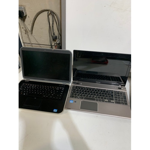 249 - Toshiba i7, Dell i5 & Lenovo laptop as spares