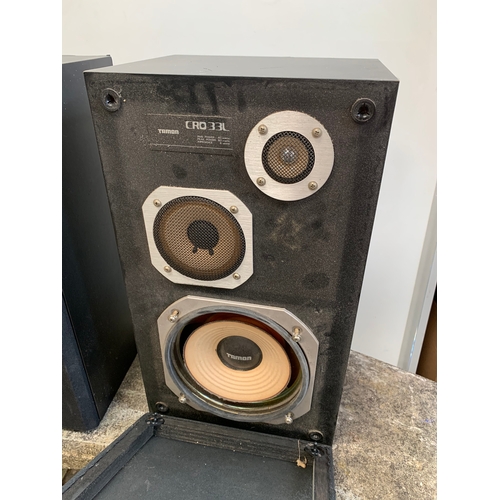 270 - Pair of Tamon audio speakers as spares