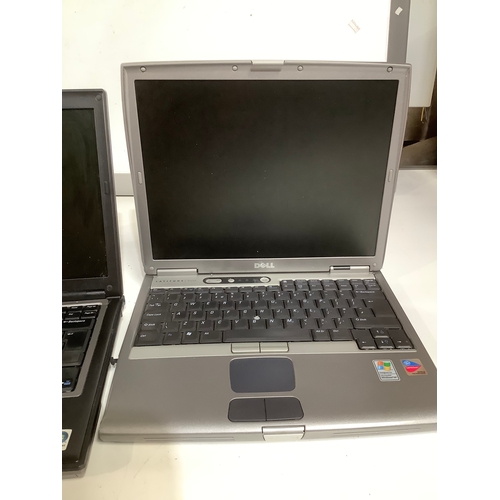 465 - 2 laptops sold as spares dell PP05L plus dell PP18L