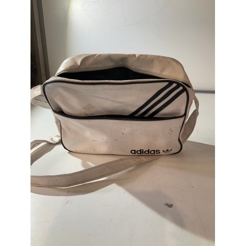 467 - Adidas white bag