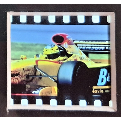 112A - Original film cells from Jordan Grand Prix. Ralph Schumaker in the Jordan Peugeot Spanish Grand Prix... 