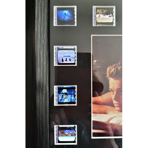 109A - Original film cells from the movie “The Beach” starring Leonardo DiCaprio. Framed and glazed limited... 