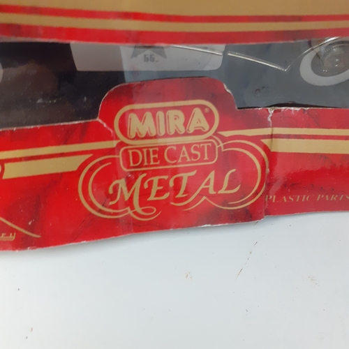 3 - Diecast Mira E/1:18 1955 Buick Century. Has not been removed from box but box is dusty and damaged f... 