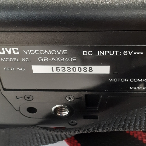 11 - Samsung and JVC Camcorders with Practica camera. Samsung - VP KBS and JVC GRAX840E with remote. Also... 