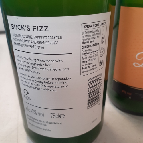 35 - 2 bottles Bucks Fizz. Unopened