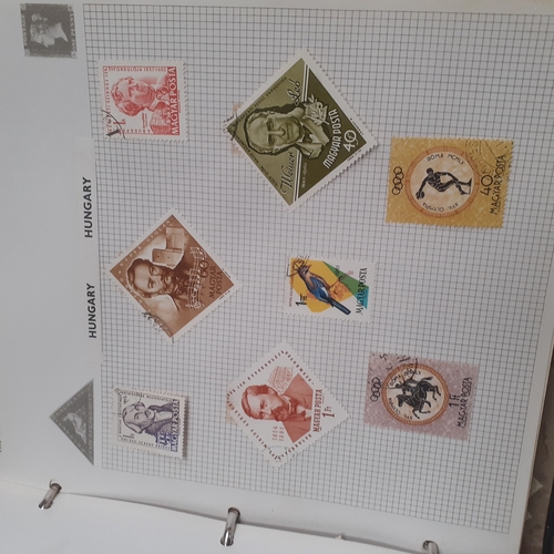 37 - A large quantity of stamps. World stamps. First day covers in very good condition, lots of loose sta... 