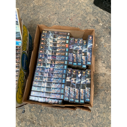 275 - Two boxes of Star Trek VHS