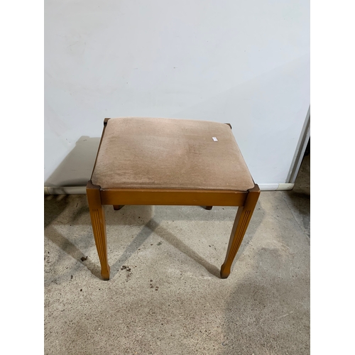 347 - Upholstered foot stool