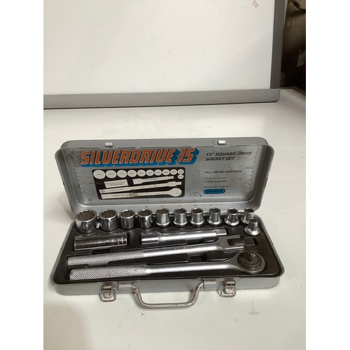 315 - Silverdrive 15 12” square drive socket set.