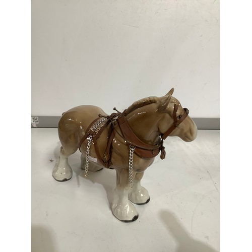 82 - Large ceramic shire horse