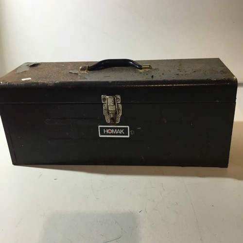 219A - 60cm long metal tool box