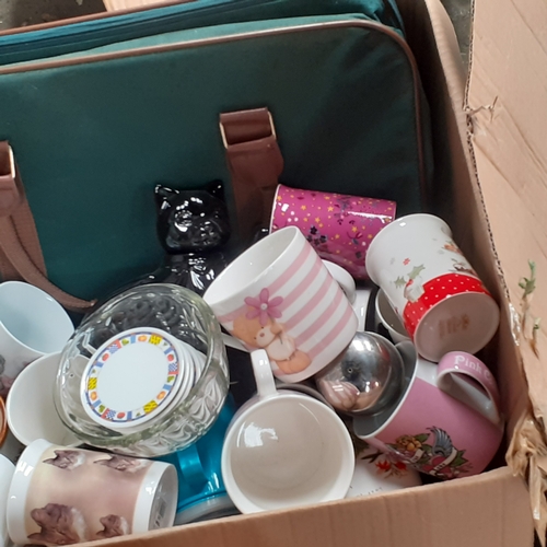 69A - Huge car boot joblot. Includes kitchen ware, bags, handbags, wallets, collectable fluffy toys with m... 