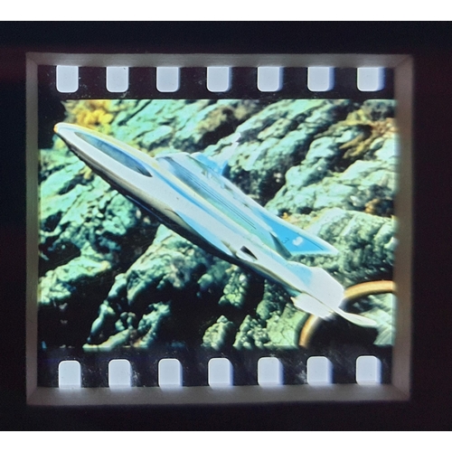 130A - Official product. Original film cells from the 1960’s T.V. series “Stingray”. Framed and glazed limi... 