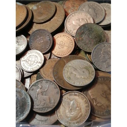 21A - Tub of mixed English coinage