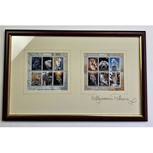 110A - “The Paintings of Pollyanna Pickering” 2 uncirculated sheets of stamps designed from paintings by Po... 