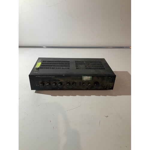 115 - ADASTRA MA125 Professional Public address amplifier. Sold as spares