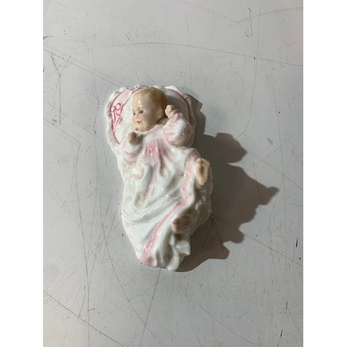 94 - Royal Doulton new baby ceramic figure