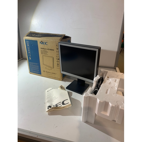 105 - NEC 19” monitor in box