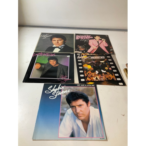 135 - Shakin Steven’s LPs. Give me your heart tonight, Greatest hits and more