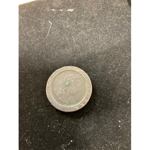 439 - George III 1797 cartwheel coin