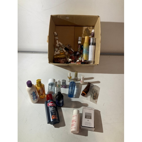 455 - Quantity of cosmetics - nail varnish, foot crystal, hair products etc