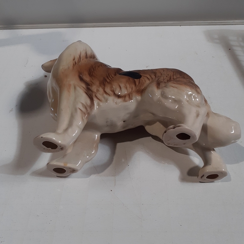 5 - Coopercraft rough collie dog ornament. Approx 8 inches at highest point. No damage