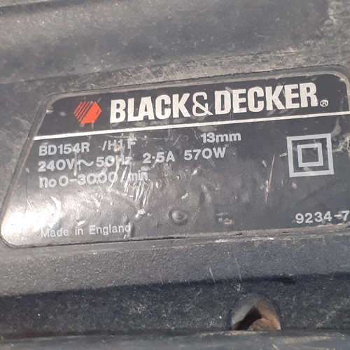 44 - Black and Decker drill. Model BD 154R. Good working order.