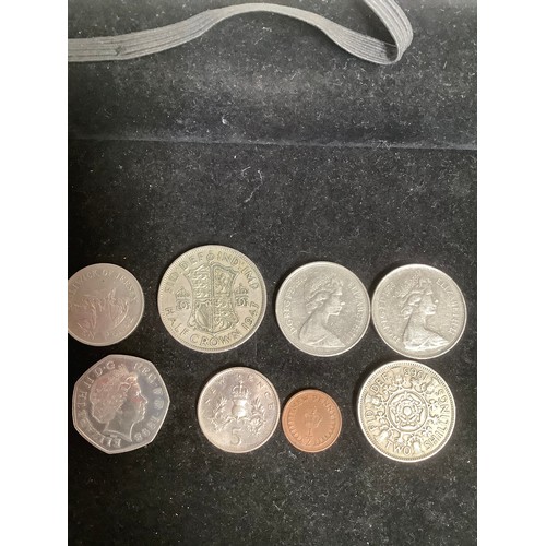 83 - Coinage to inc 50p NHS, old 5p &10p, 1946 half crown & 1963 two shillings