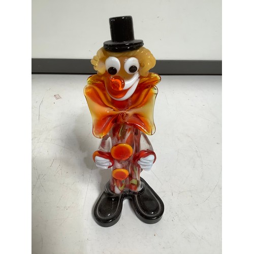 87 - Murano glass clown