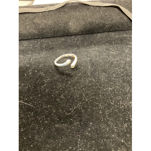 182A - 2.34g silver 925 spiral ring